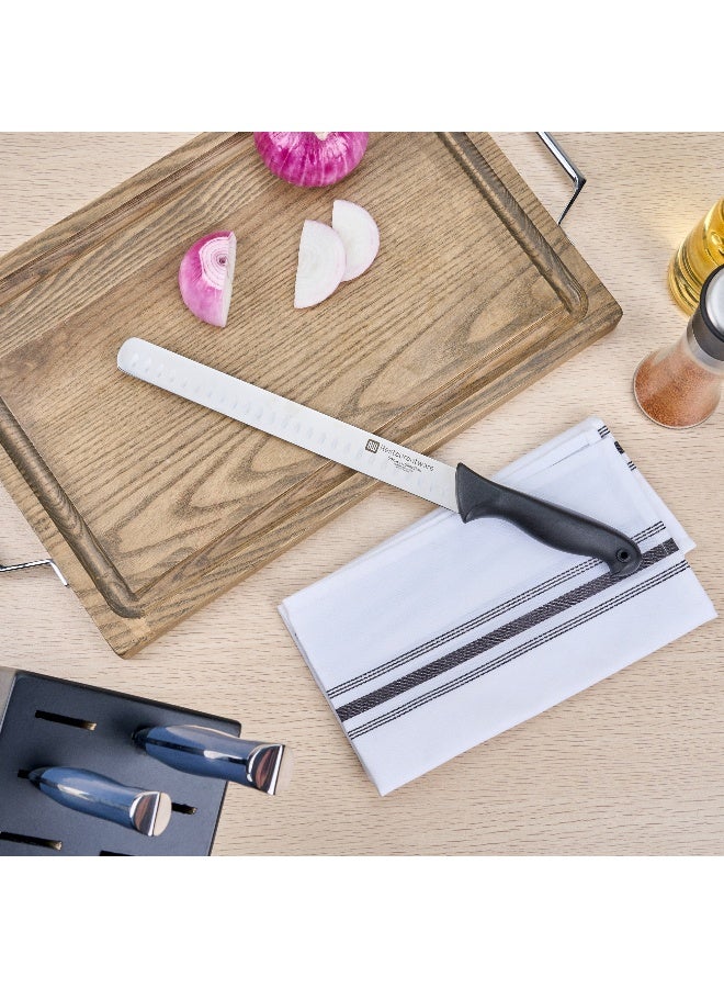 Restaurantware سكين تقطيع سينسي باك أوف ذا هاوس - 11 بوصة - سكين مطبخ محترف - فولاذ ألماني متين - مقاوم للبقع - مع ترميز HACCP لسلامة الطعام والمواد المسببة للحساسية - Image 3