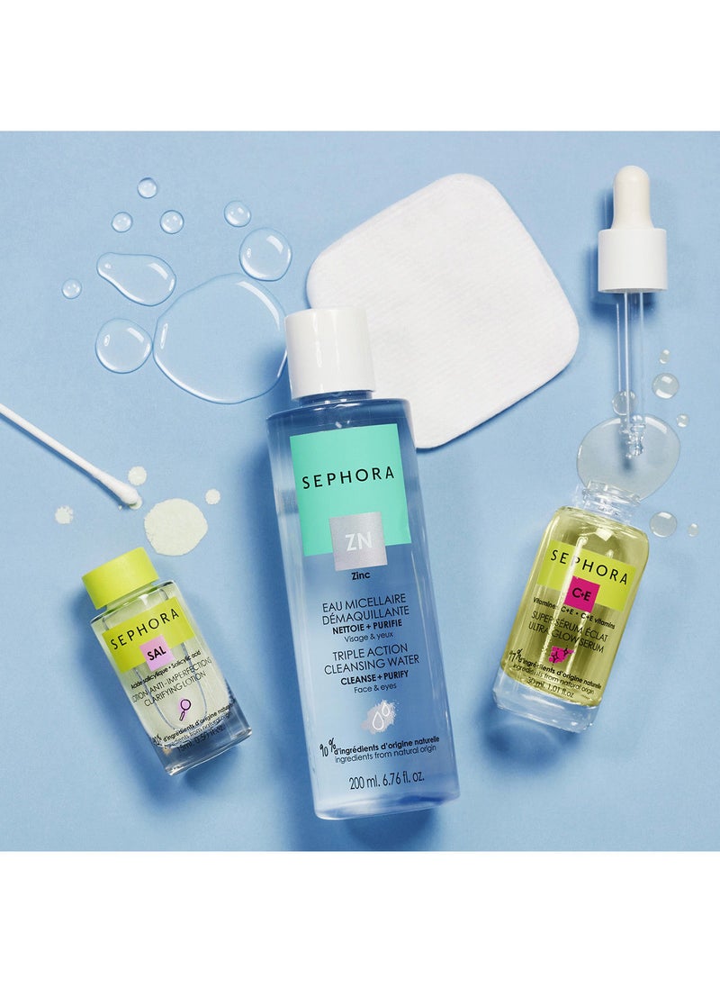 SEPHORA - Triple Action Cleansing Water 200ml - Image 1