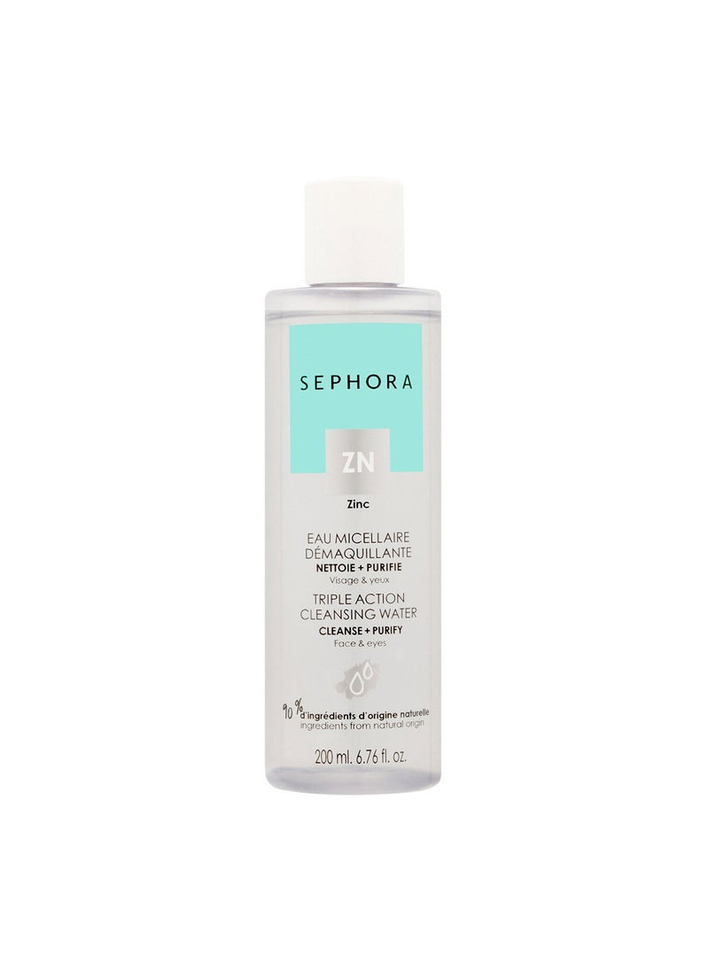 SEPHORA - Triple Action Cleansing Water 200ml - Image 1