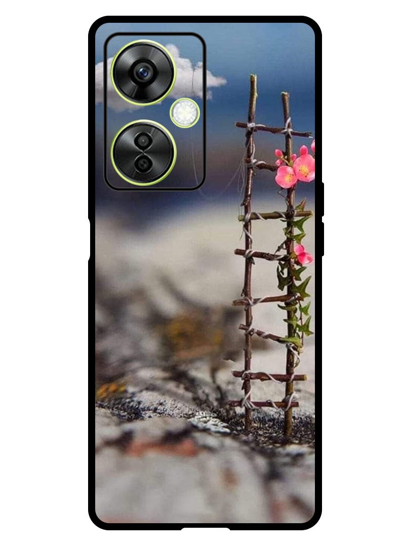 Theodor Protective Case Anti Scratch Shock Proof Bumper Cover For OnePlus Nord CE 3 Lite Cloud with Stair - Image 1