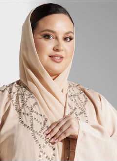 Plus size embellished detail abaya with sheila - pzsku/ZDF80A430E7620FCF8441Z/45/_/1706559721/93138879-9c1c-406a-b96b-75bfffd0256f