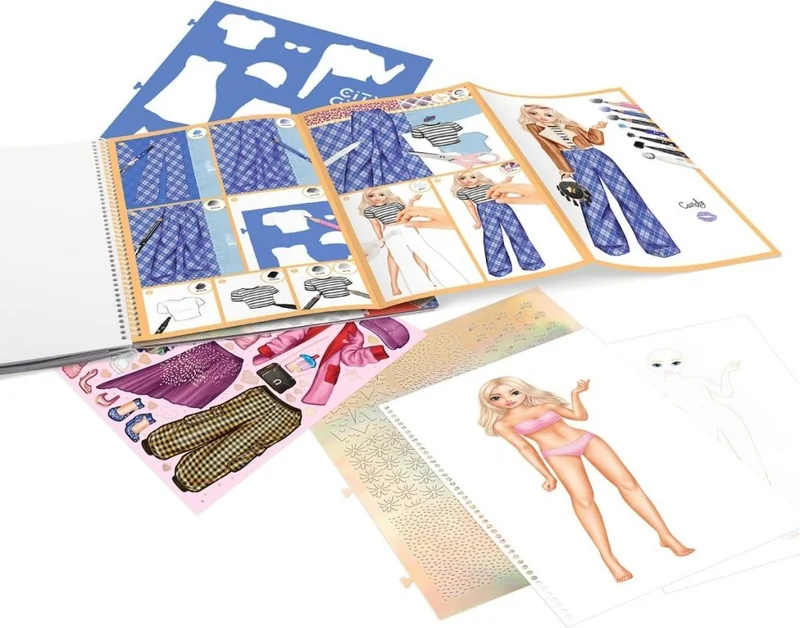 Top Model Topmodel Special Fabric Pattern Design Book 0412725_A