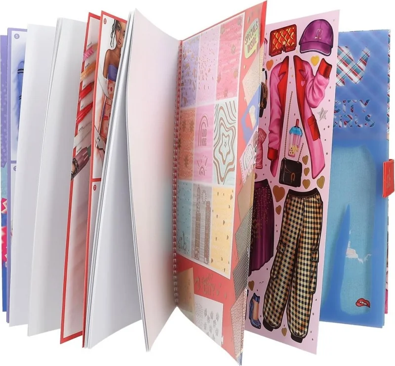 Top Model Topmodel Special Fabric Pattern Design Book 0412725_A