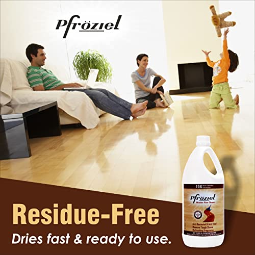 Pfroziel wood floor cleaner Liquid 1 liter fights germ 99.9% I antibacterial .Remove tough stains - Image 5