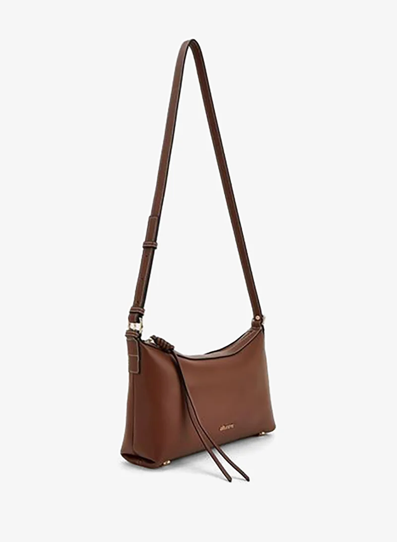 Celeste TAN Solid Shoulder Bag With Adjustable Strap for Women | Best Price UAE