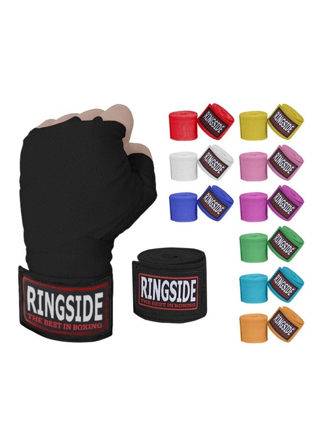 Ringside Mexican Style Boxing Hand Wraps (Pair), Black - Image 1