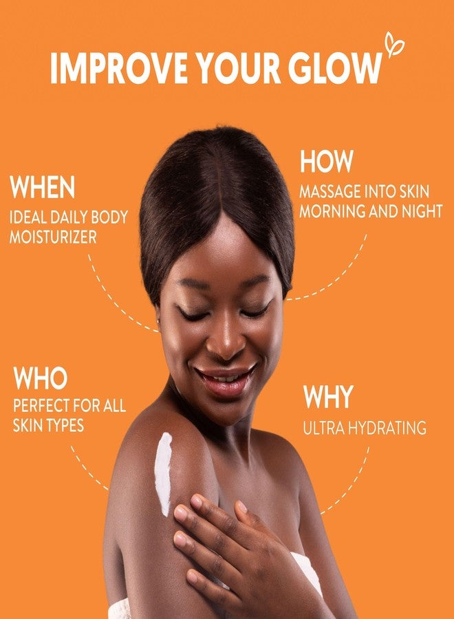 By Nature Glow Vitamin C + Caffeine Body Balm for Dark Spots - Hydrating Skin Moisturizer with Whipped Shea Butter - Vegan, Cruelty-Free, Made in New Zealand (6.8 oz) - Image 3