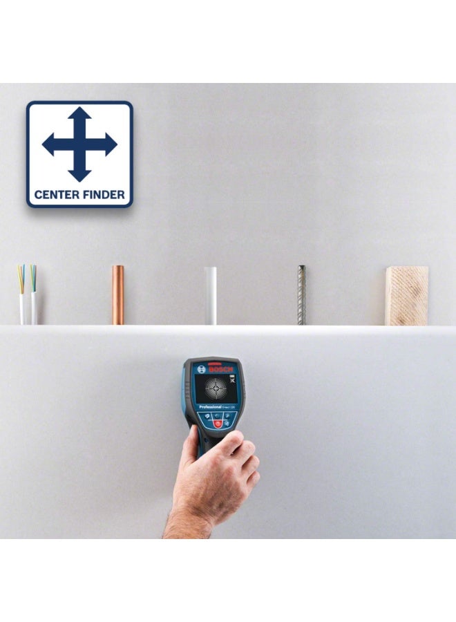 BOSCH D-TECT120 Professional Wall Scanner and Floor Radar, Intuitive radar scanner for almost all materials, Wall and Floor Detection Scanner, Stud Finder for Wood, Metal, and Live Wire Detection - Image 2