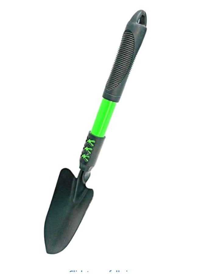 اجز مجرفة حدائق قوية بمقبض خشبي وقبضة على شكل حرف D – مناسبة للحفر والزراعة والاستخدام الخارجي - Image 1