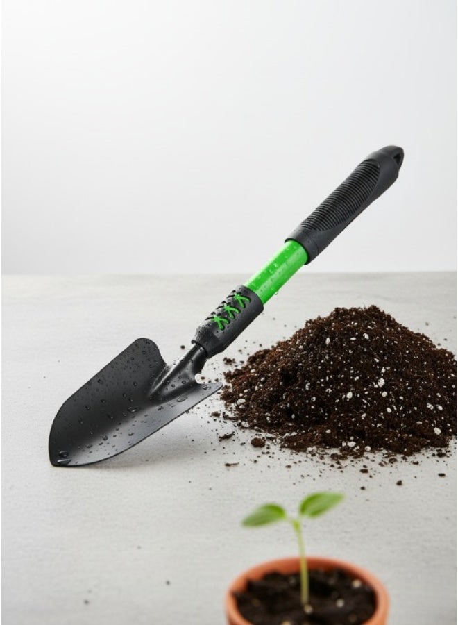 اجز مجرفة حدائق قوية بمقبض خشبي وقبضة على شكل حرف D – مناسبة للحفر والزراعة والاستخدام الخارجي - Image 2