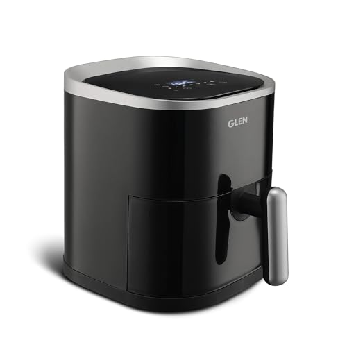 Glen Digital Air Fryer, 3.5 Litre Airfryer 1300W with 7 Pre-Set Functions, Auto Sleep, Digital Controls, Timer & Temperature Control, Bake, Fry, Roast & Grill with Less Oil, Medium - Black SA-3044DBL - Image 2