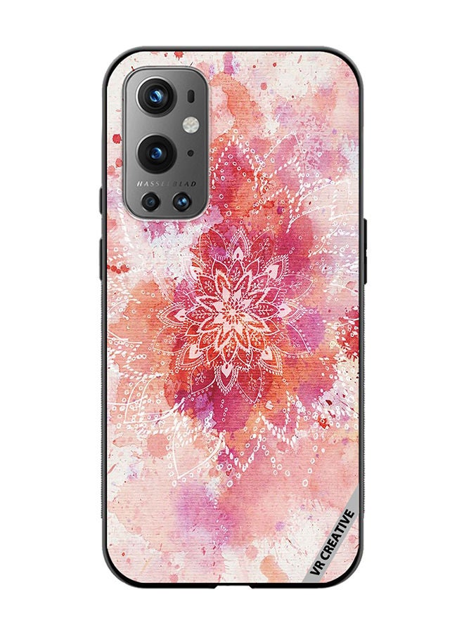 VR CREATIVE Protective Case Cover For OnePlus 9 Pro Mandala Design Multicolour - Image 1