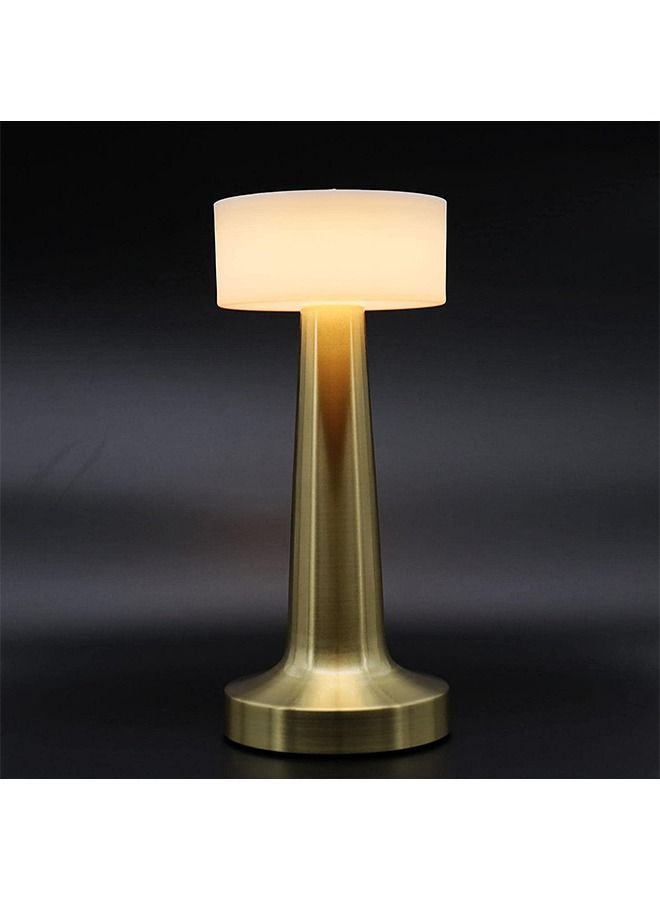 PADOM مصابيح طاولة بار محمولة لاسلكية من Padom، لمبة LED بقوة 3 وات 3000 كلفن، لون دافئ، قابلة لإعادة الشحن وقابلة للتعتيم، ضوء قراءة بمستشعر اللمس، لطاولات السرير وطاولات القهوة والفنادق والمطاعم - Image 3