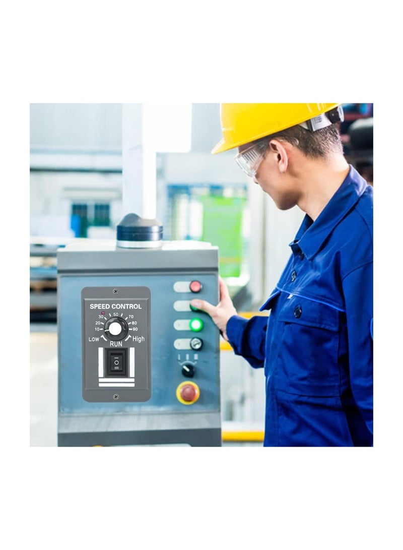 Zikra DC Motor Speed Controller, Forward/Reverse Electric Motor Speed Regulator Suitable for DC Brush Motor, 12-60V - Image 2