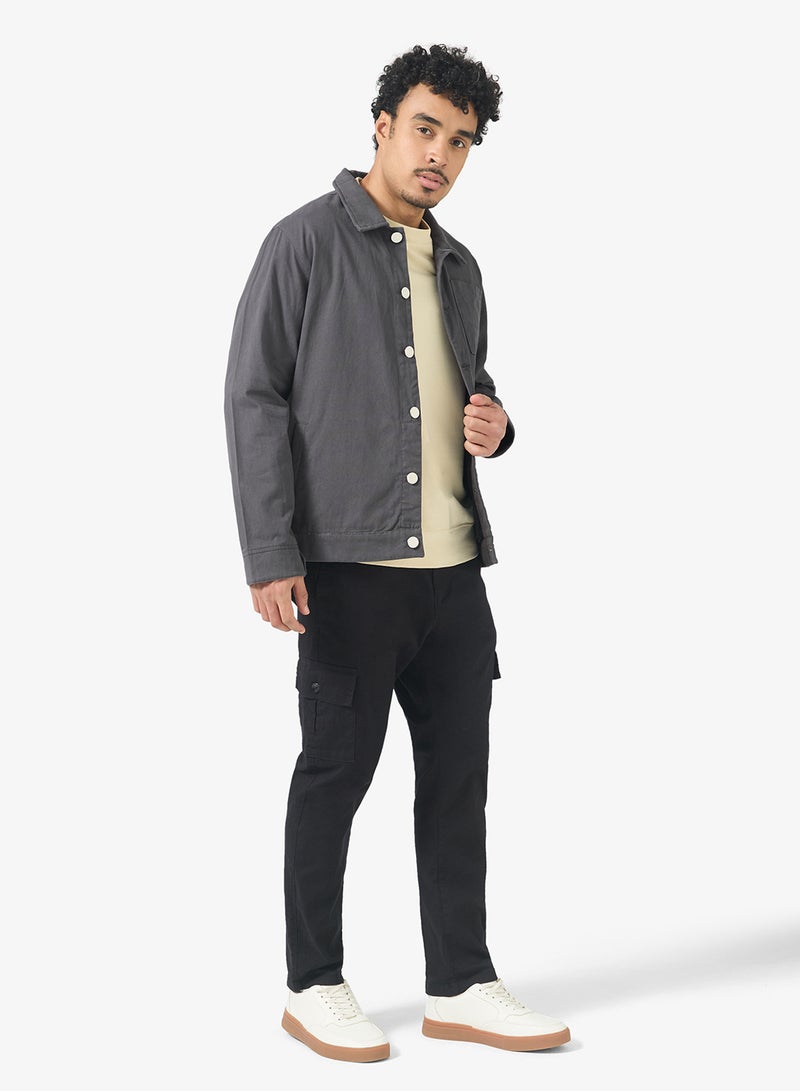 روبرت وود جاكيت جينز بياقة - Image 4