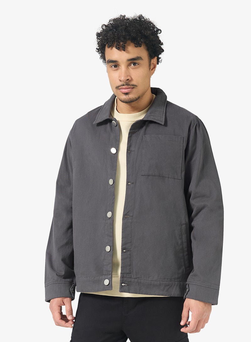 روبرت وود جاكيت جينز بياقة - Image 1