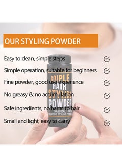 Goiple Hair Styling Power 1.05Oz Natural Look Styling Power For Men Volumizing & Texturizing Powder Flexible Hold Hair Powder For Men Easy To Apply Texture Powder With No Oil/Greasy/Residue  - Image 4