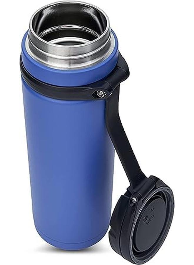 Contigo Fuse Stainless Steel Drinks Bottle 100 Percent Leakproof Large Water Bottle With Wide Screw Top Lid Keeps Drinks Cold For Up To 30 Hours Premium Outdoor Insulated Bottle 700 Ml - Image 2
