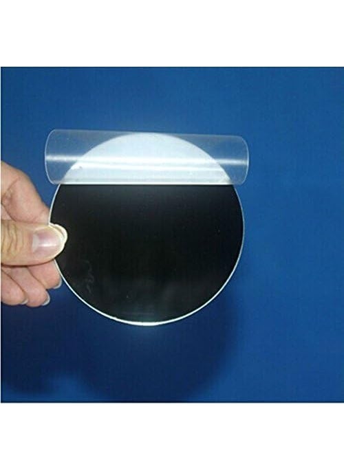 MEYA 5cm Diameter Round Mirror Sticker DIY Accessory Decorative Mirror Pieces Acrylic Mirror Sticker50pcslot Silver  - Image 2