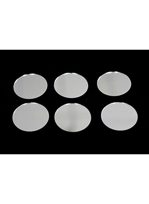 MEYA 5cm Diameter Round Mirror Sticker DIY Accessory Decorative Mirror Pieces Acrylic Mirror Sticker50pcslot Silver  - Image 5