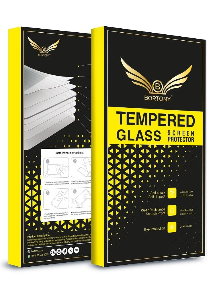 BORTONY Tempered Glass Screen Protector For Samsung Galaxy S7 - Image 2