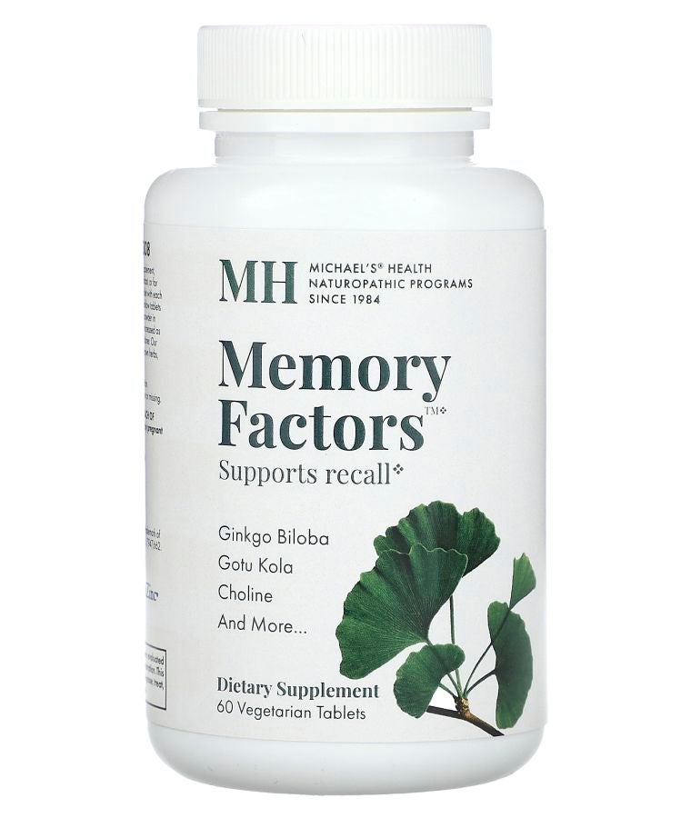 MICHAEL'S Memory Factors 60 Vegetarian Tablets