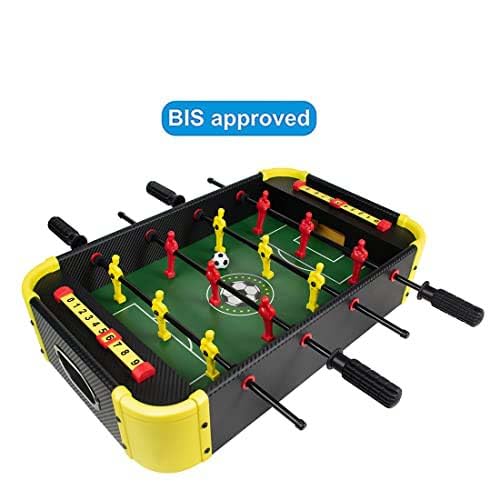 Wembley Foosball Table for Kids & Family | Indoor Games for Kids Ages 5–14 Years | Mini Football Soccer Game for Boys & Adults | Multiplayer Table Game for Family Fun | Birthday Gift | BIS Approved - Image 2
