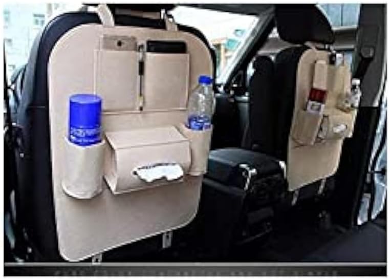 Car Seat Storage Bag Beige