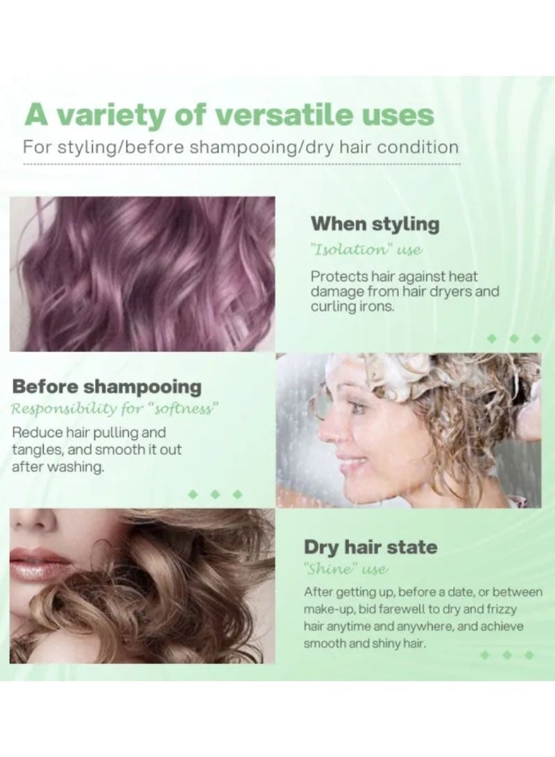 آشلي سيروم للشعر لمعان وبريق ,ينعش خصلات الشعر ,ترطيب واقٍ من الشمس ,للشعر التالف والجاف ,لشعر أكثر نعومة ولمعان ,120 مل . - Image 3