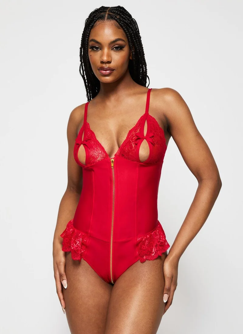 آن سمرز Ann Summers Tasha Crotchless Teddy