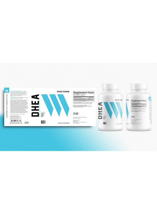 Swolverine سولفورين دي إتش إي إيه | 100 ملغ كبسولات نباتية، غير معدلة وراثيًا، خالية من الغلوتين (60 حصة) - Image 3