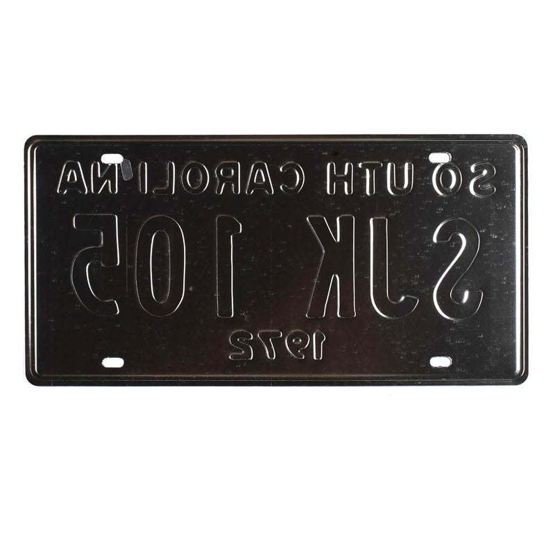 Eazywagon "South Carolina - SJK 105" Vintage Retro Metal Signs - License Wall Plate, Car Tag - Ideal for Cafe, Restaurant, Shop, Home, Hotel, Club, Office, Living Area - Design Plaque (30x15cm) - Image 3