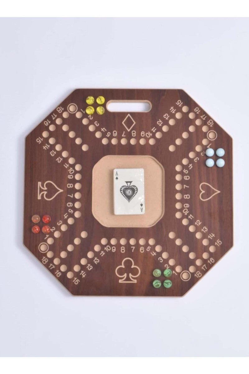 Brown Jackaroo Wooden Game for Strategic Planning