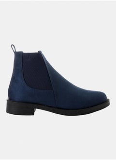 XO Style Leather Ankle Boot 1043-Navy-Su  - Image 2
