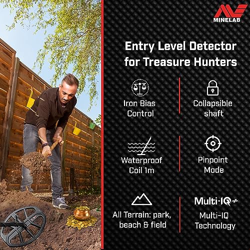 Minelab Vanquish 540 Pro-Pack Metal Detector with V12 12”x 9” and V8 8”x 5” Double-D Waterproof Coils - Image 3