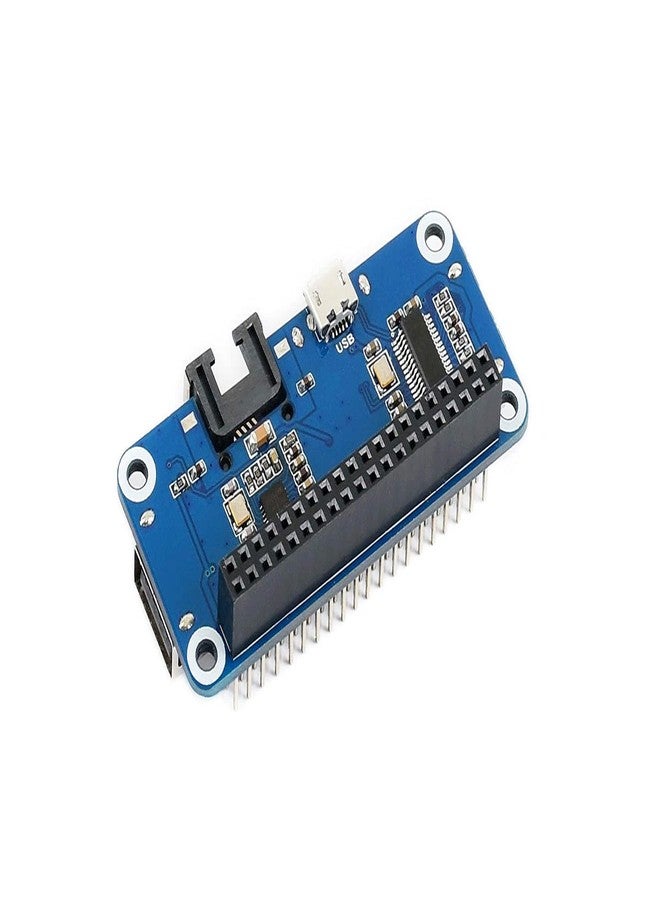 Waveshare Ethernet/USB HUB Hat for Raspberry Pi Stable Wired Ethernet Connection with 1x RJ45 Ethernet Port and 3x USB Ports Compatible with USB2.0/1.1 Fits The Zero/Zero W/Zero WH - Image 4