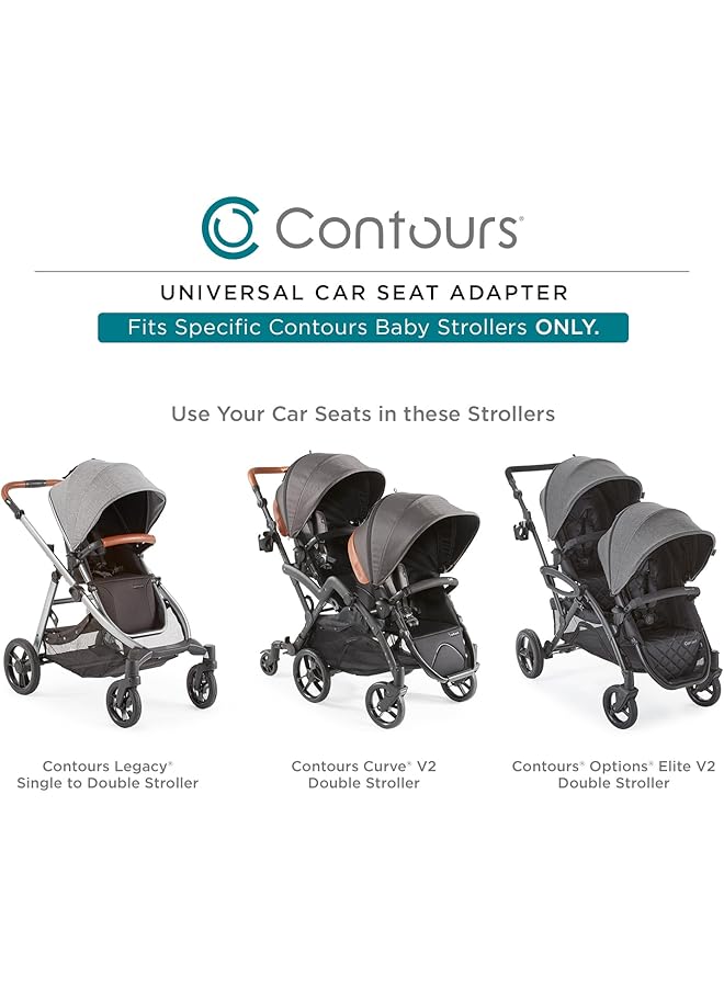 Contours Universal Infant Car Seat Adapter - Image 4