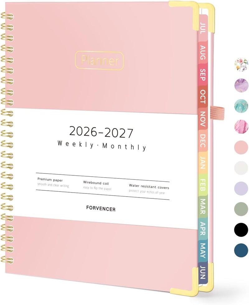 Forvencer مخطط 2026-2027، A5، وردي - Image 1