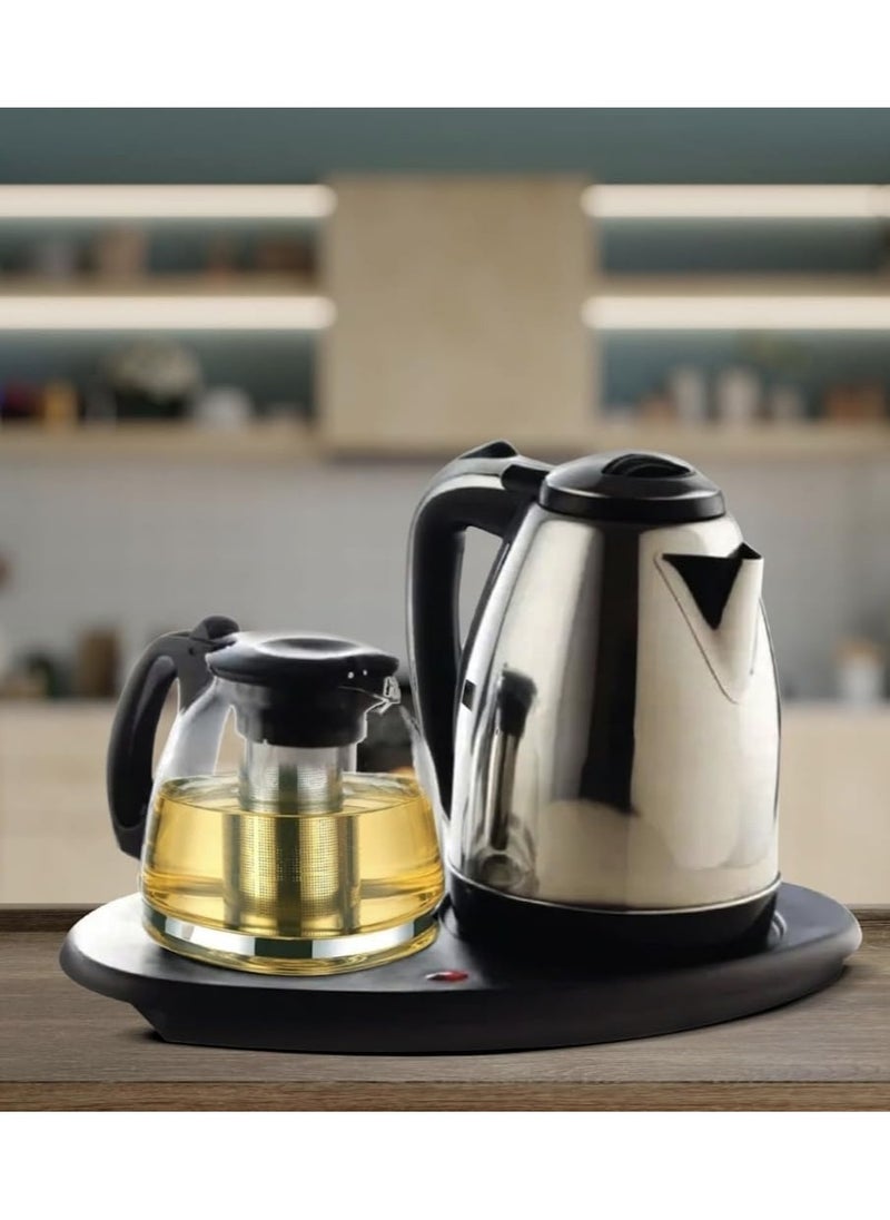 Kettle With Tea Tray