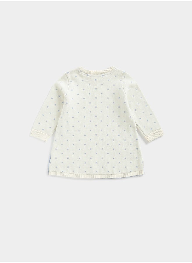 mothercare - Knitted Dress and Tights Set - Image 1