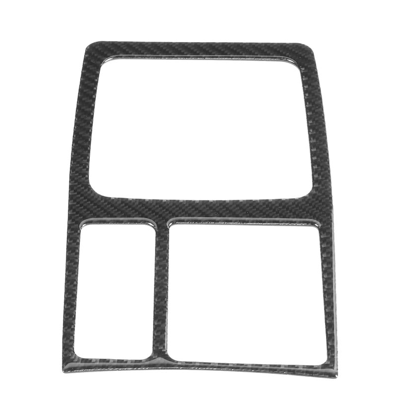 Carbon Fiber Gear Shift Panel Cover Interior Trim Decoration Fit for Mitsubishi Lancer DE ES 2008‑2016 - Image 5