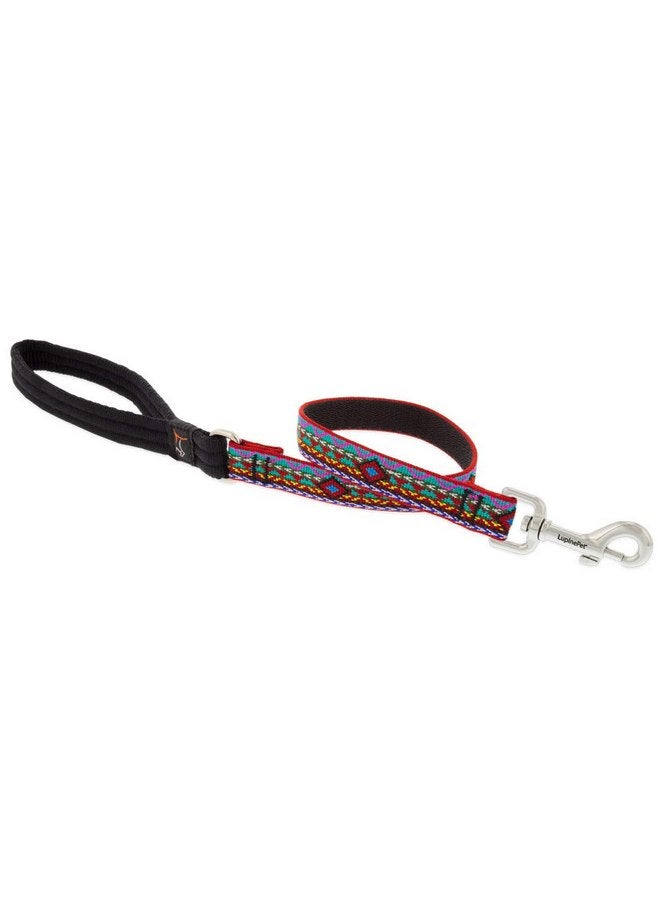 Lupine Traffic Leash by Lupine 3/4" Wide El Paso Design 2-Foot Long with Padded Handle - Image 1
