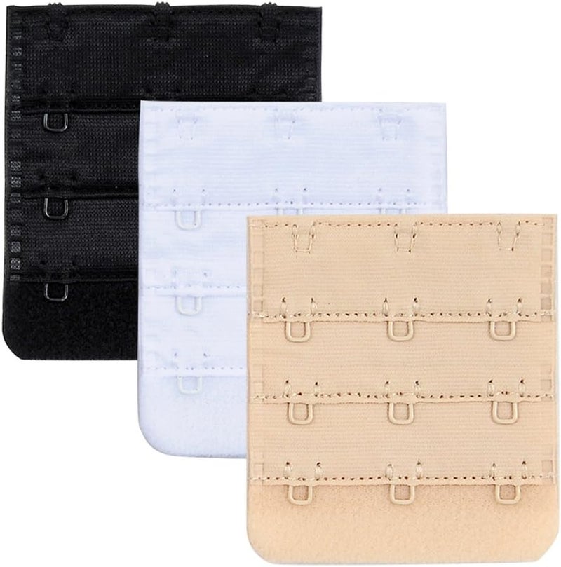 Closecret Women's Nylon Bra Extender Multi-size Brassiere Strap Extension - Image 1
