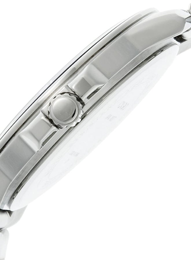 كاسيو ساعة يد إنتايسر بعقارب مقاومة للماء طراز MTP-1300D-7A2VDF - 40 مم - فضي رجال - Image 3