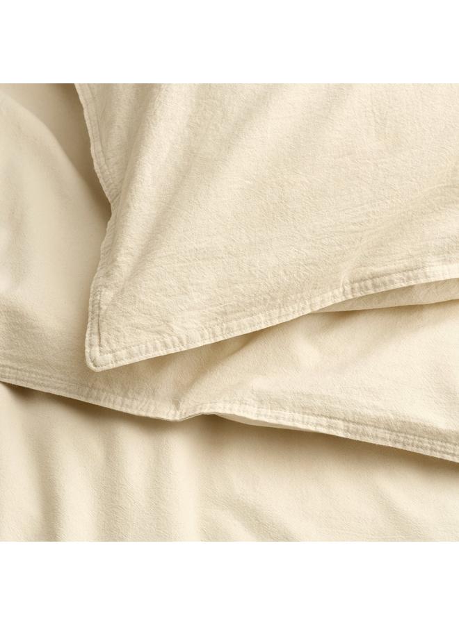 erorex Duvet cover and 2 pillowcases, natural, 240x220/50x80 cm - Image 4