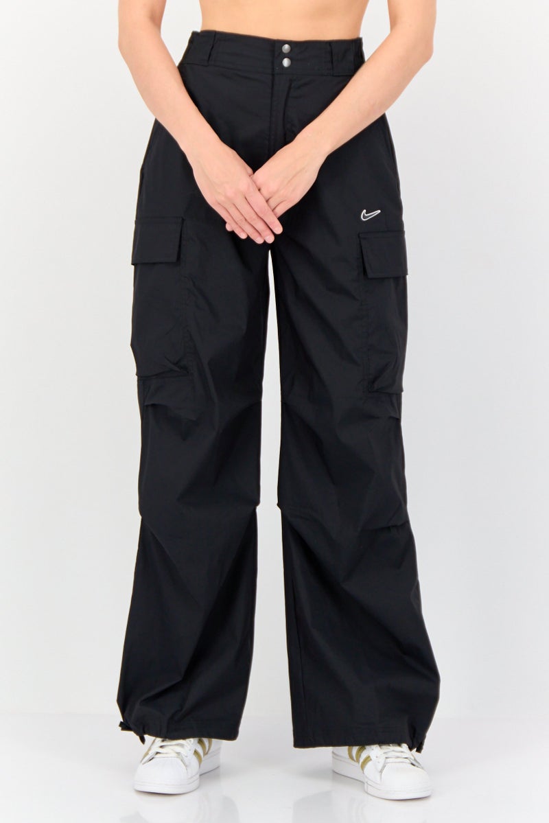 Nike Women Loose Fit Outdoor Track Pants, Black  - Image 1