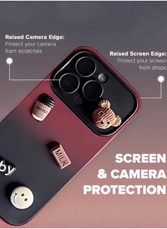 Mida iPhone 14 Pro Case with Modern Gradient Design, Shock and Scratch Protection, Featuring Unique 3D Elements  - Image 4