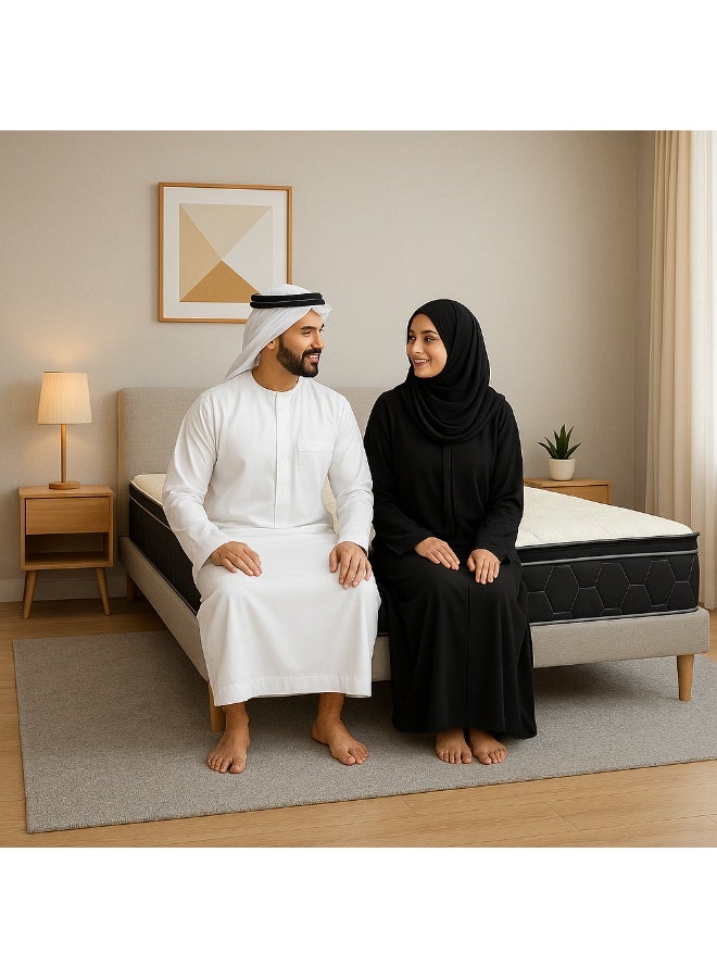 Harmony Home مرتبة طبية هارموني هوم بيلو توب (صغيرة مزدوجة طويلة – 120 × 200 × 15 سم) - Image 5