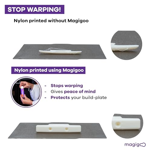Magigoo  MPA2019 3D Printer Adhesive Glue for Nylon Filaments - Long-Lasting and Reduces Warping on Flex Plate, Glass, PEI, Buildtak & Kapton - 3D Printing Accessories, Supplies, and Materials (50mL) - Image 4