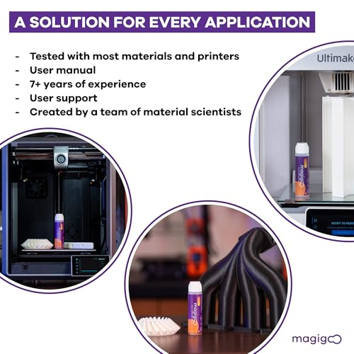 Magigoo  MPA2019 3D Printer Adhesive Glue for Nylon Filaments - Long-Lasting and Reduces Warping on Flex Plate, Glass, PEI, Buildtak & Kapton - 3D Printing Accessories, Supplies, and Materials (50mL) - Image 5